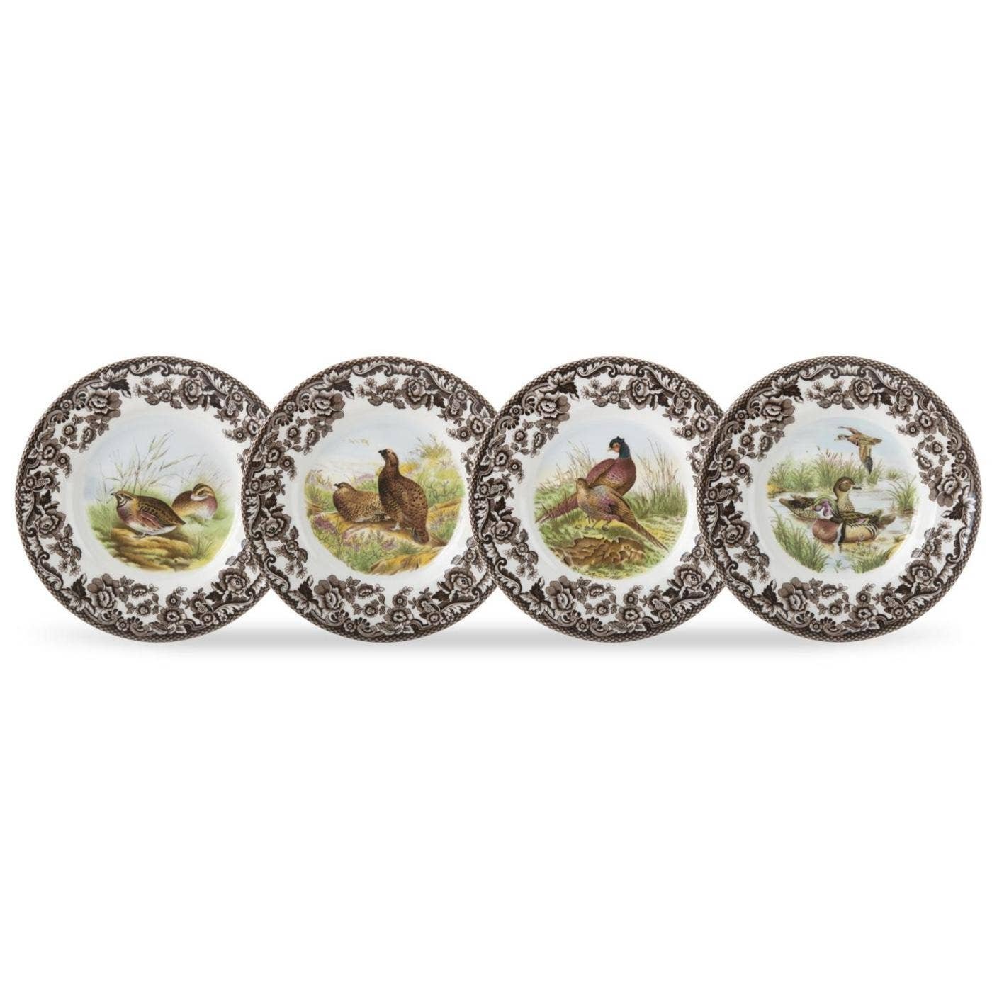 Spode Woodland Canape Plates (Birds)