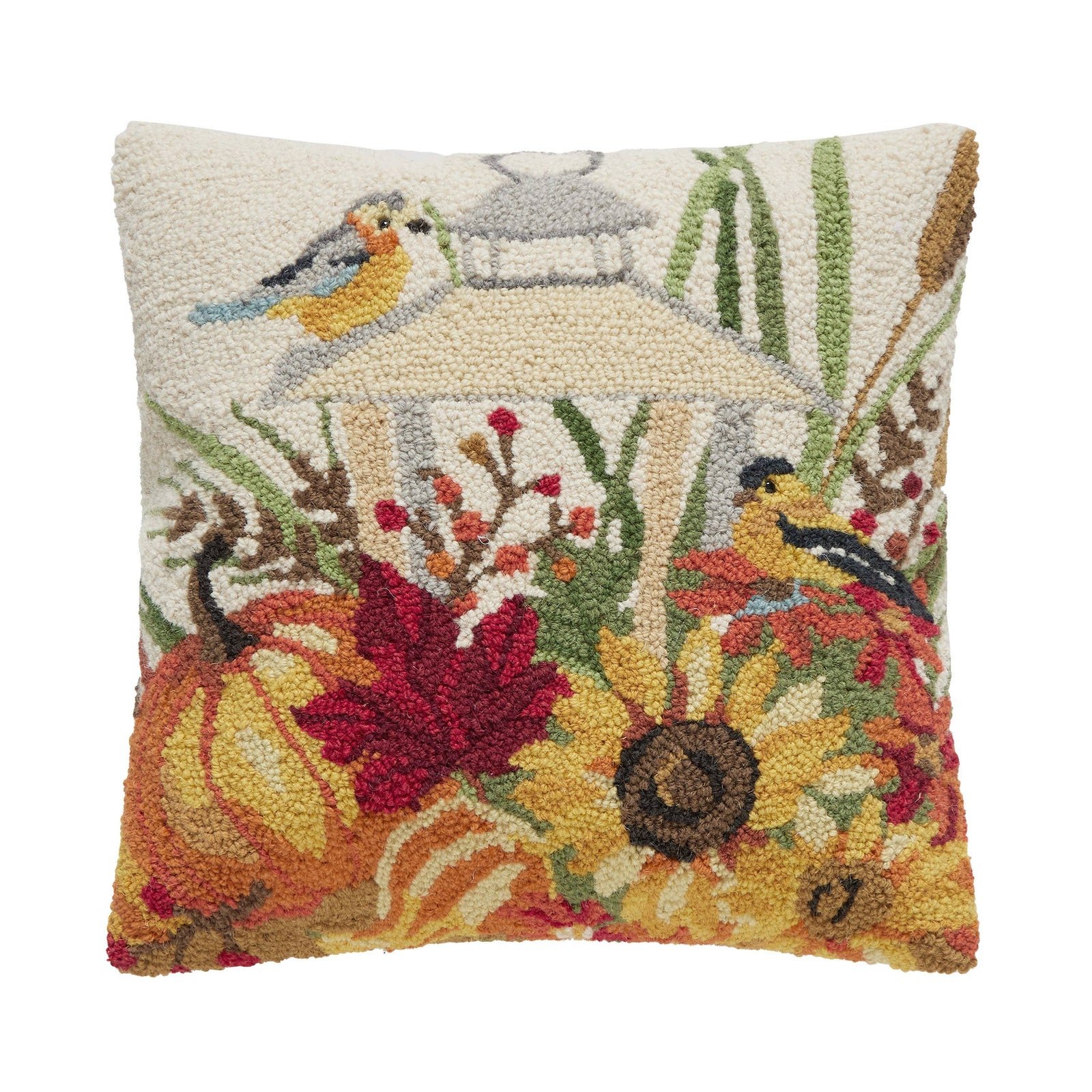 Autumn Lantern Hook Pillow - Sally Eckman Roberts