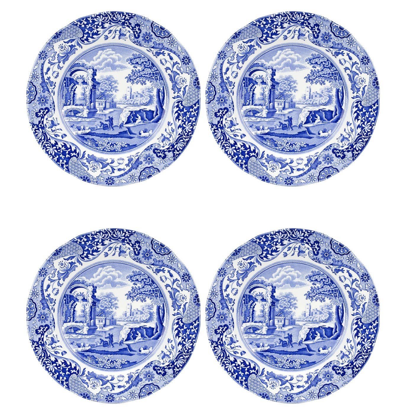 Spode Blue Italian Dinner Plate