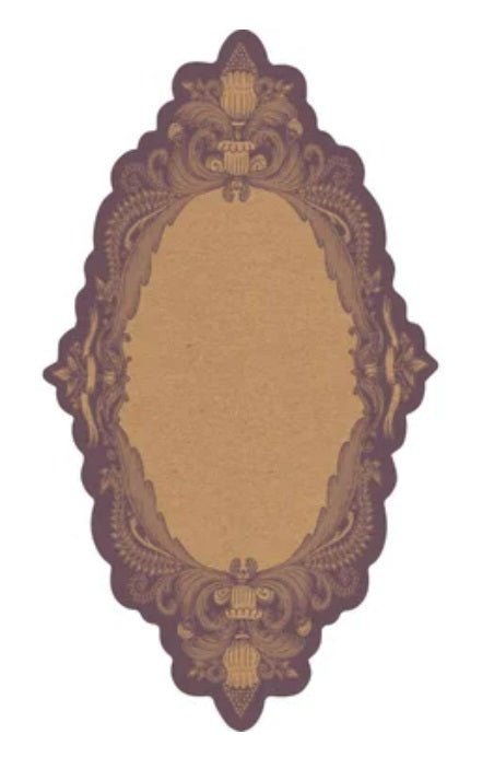 Woodland Toile Table Card