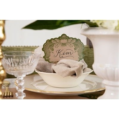 Woodland Toile Placecard