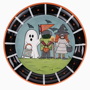 Trick or Treaters Candy Dish