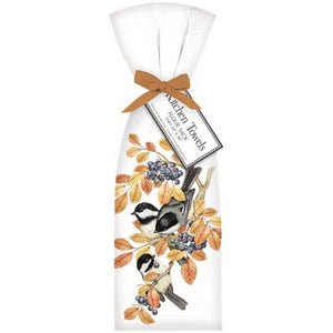 Autumn Birds Towel