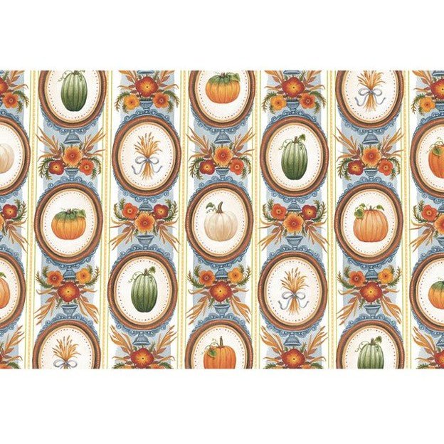 Antique Pumpkin Frame Placemat