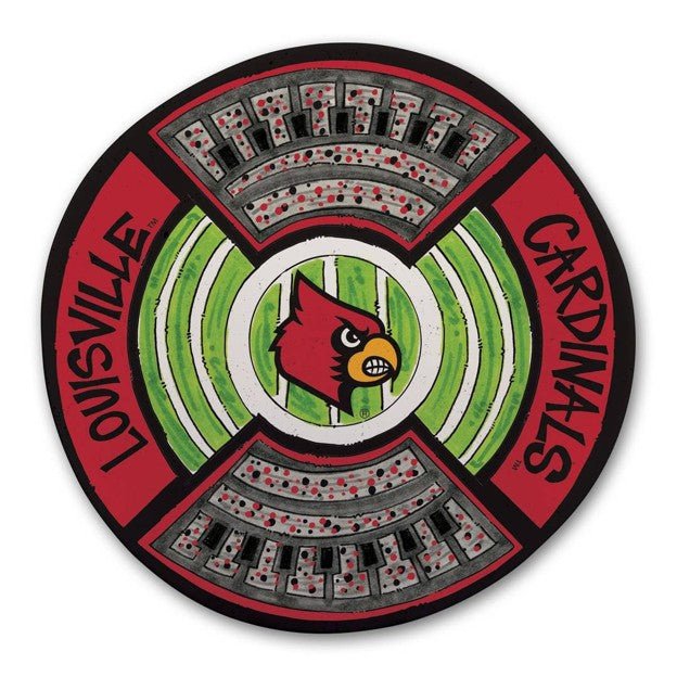 University of Louisville Round Stadium Platter