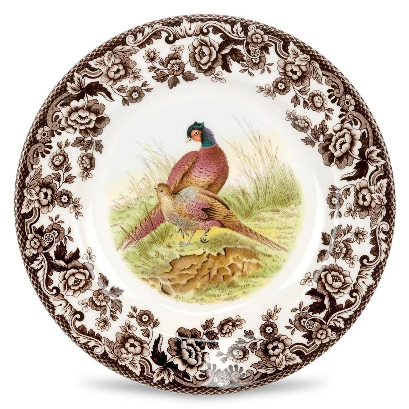 Spode Woodland Salad Plate 8 inch (Pheasant)