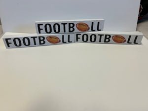 Football shelf sitters